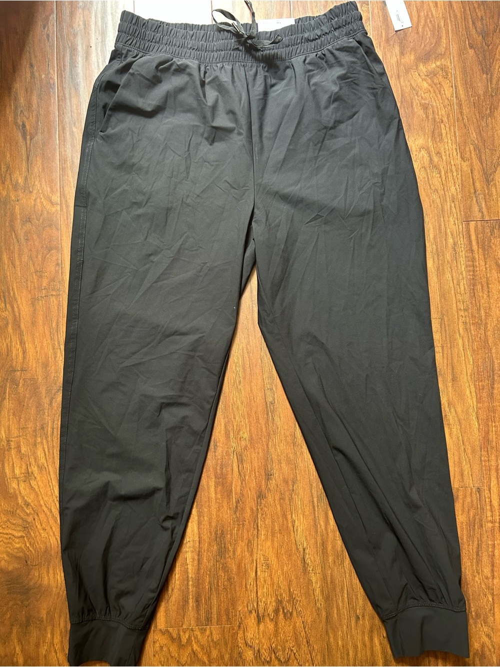 Women’s Old Navy Black  Elastic-Waist Jogger Pants - Casual Comfort Size Medium